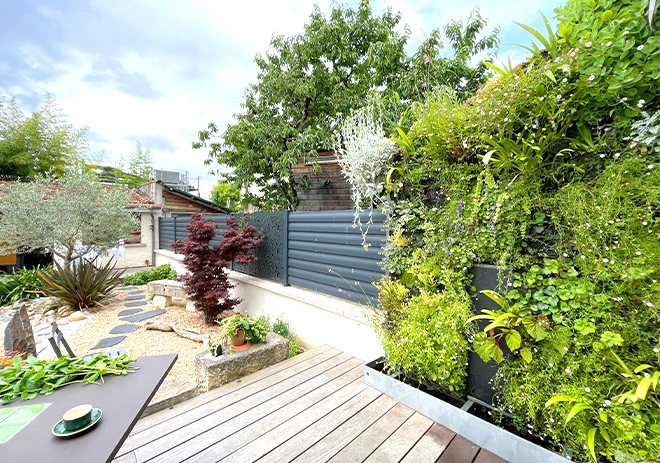 Mur végétal naturel Auch | Gers