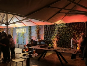 Aménagement et entretien végétal au restaurant Bazalt à Agen